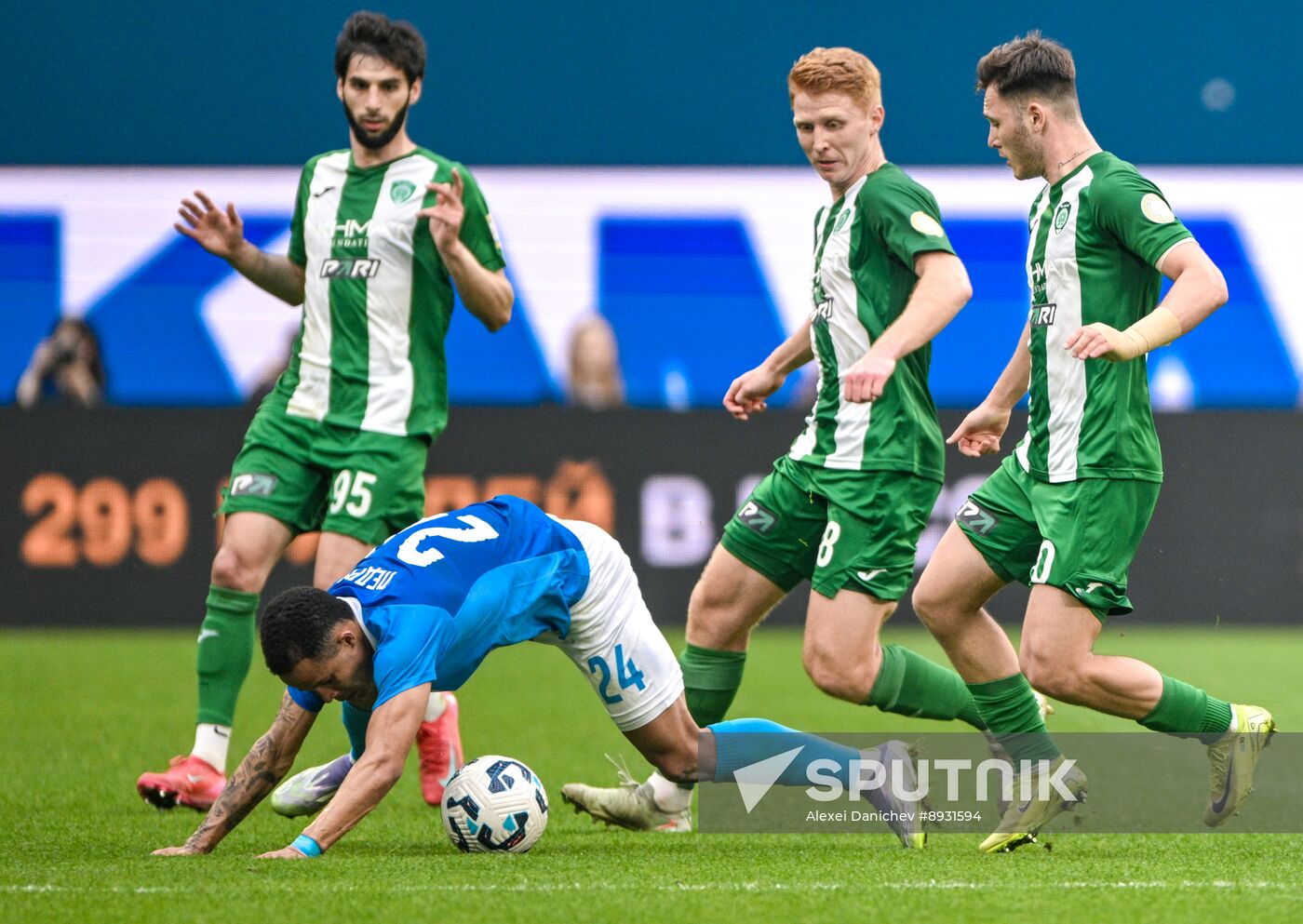 Russia Soccer Premier-League Zenit - Akhmat