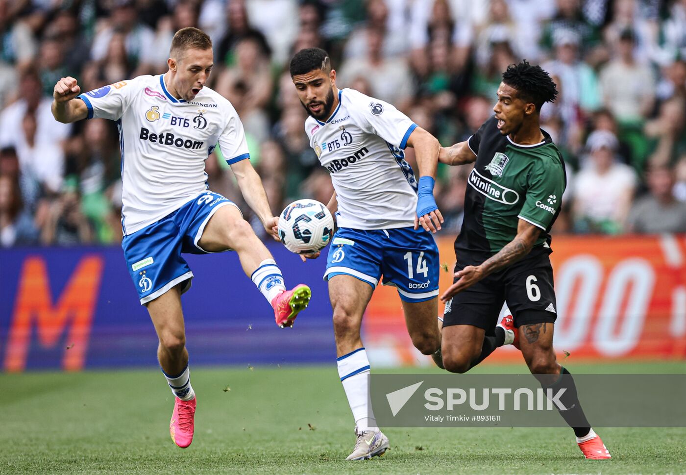 Russia Soccer Premier-League Krasnodar - Dynamo