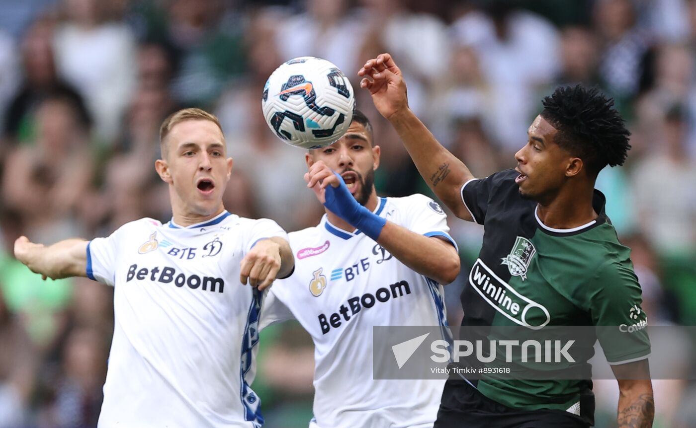 Russia Soccer Premier-League Krasnodar - Dynamo