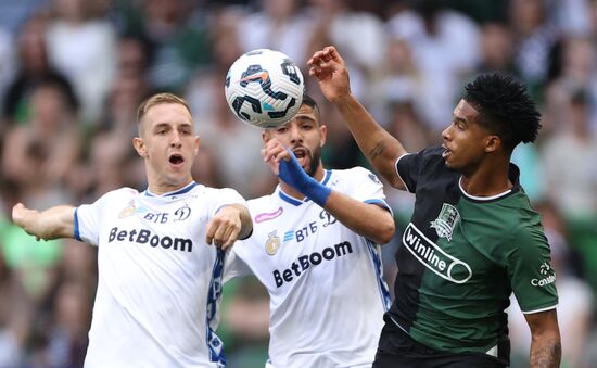 Russia Soccer Premier-League Krasnodar - Dynamo