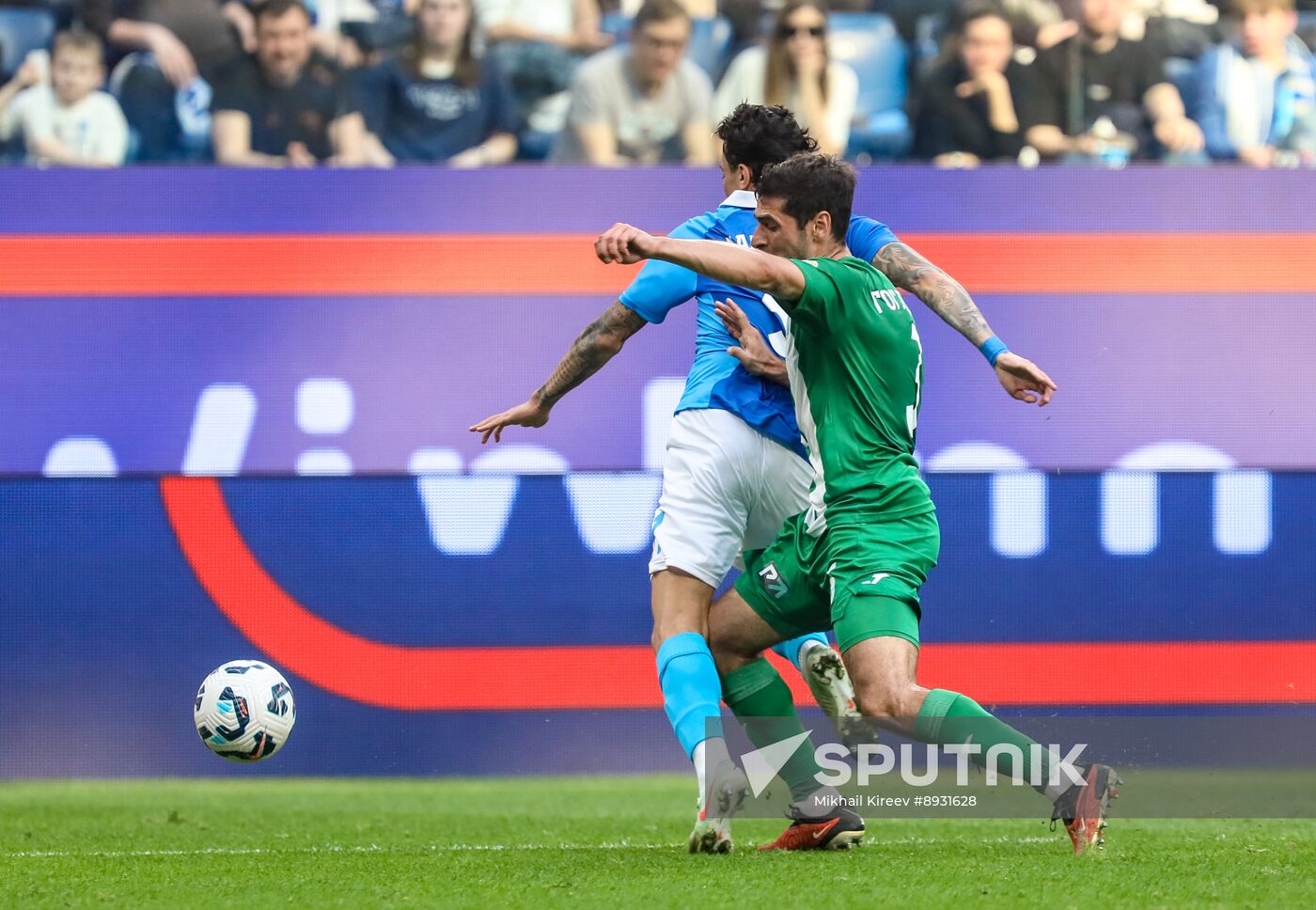 Russia Soccer Premier-League Zenit - Akhmat