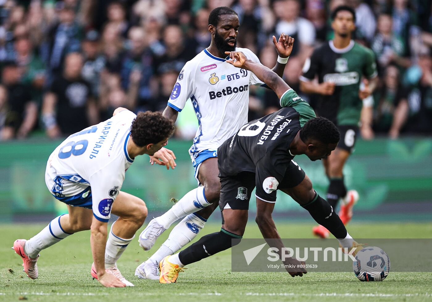 Russia Soccer Premier-League Krasnodar - Dynamo