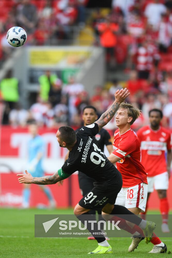 Russia Soccer Premier-League Spartak - Khimki