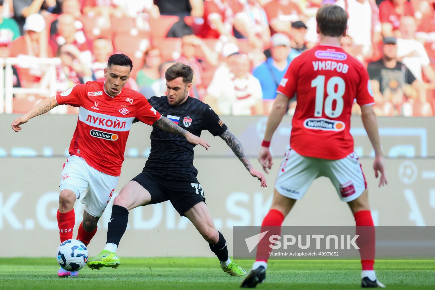 Russia Soccer Premier-League Spartak - Khimki