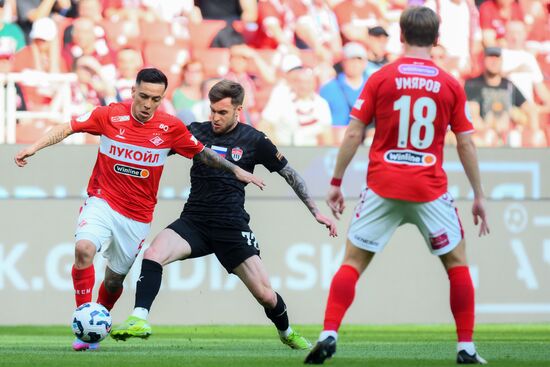 Russia Soccer Premier-League Spartak - Khimki