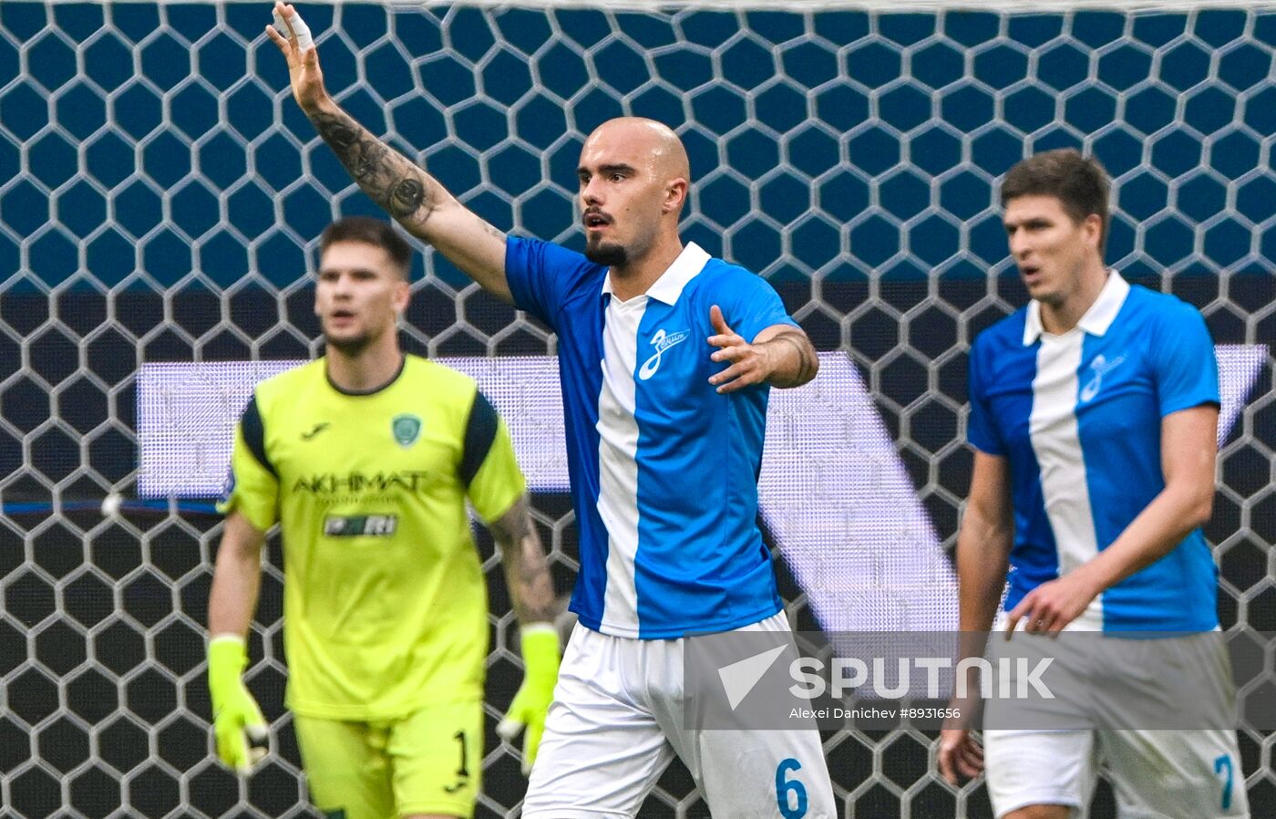 Russia Soccer Premier-League Zenit - Akhmat