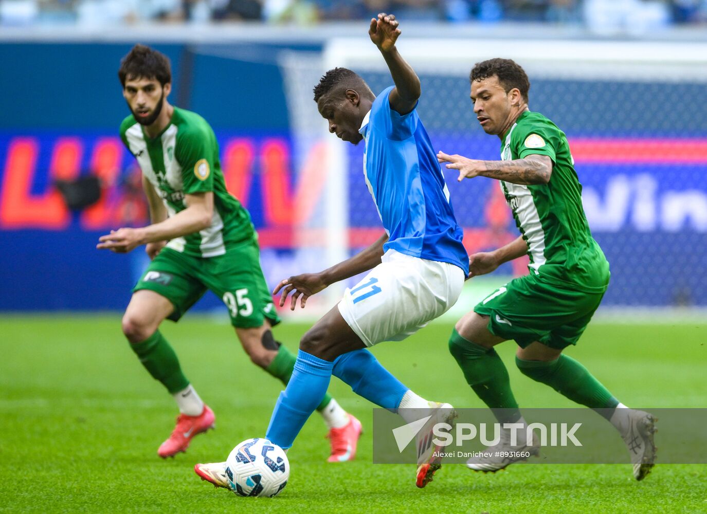 Russia Soccer Premier-League Zenit - Akhmat