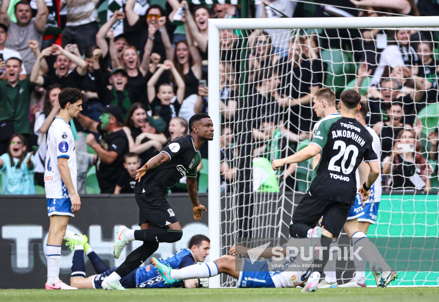 Russia Soccer Premier-League Krasnodar - Dynamo