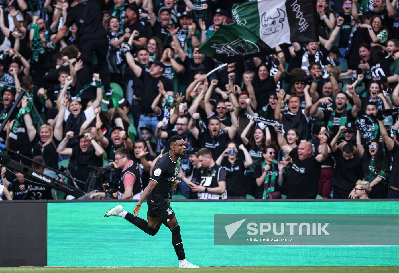 Russia Soccer Premier-League Krasnodar - Dynamo