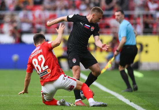 Russia Soccer Premier-League Spartak - Khimki