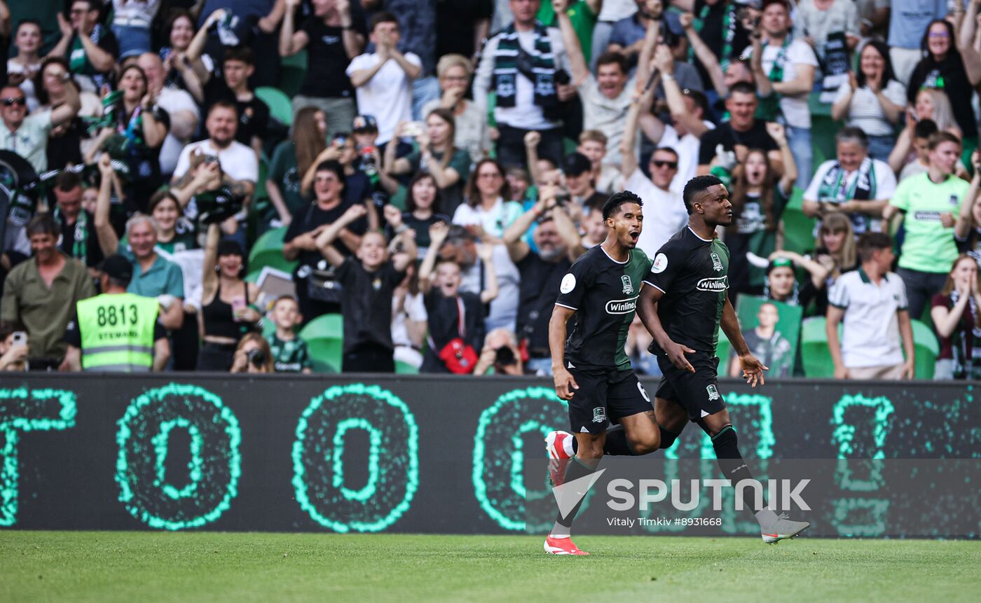 Russia Soccer Premier-League Krasnodar - Dynamo