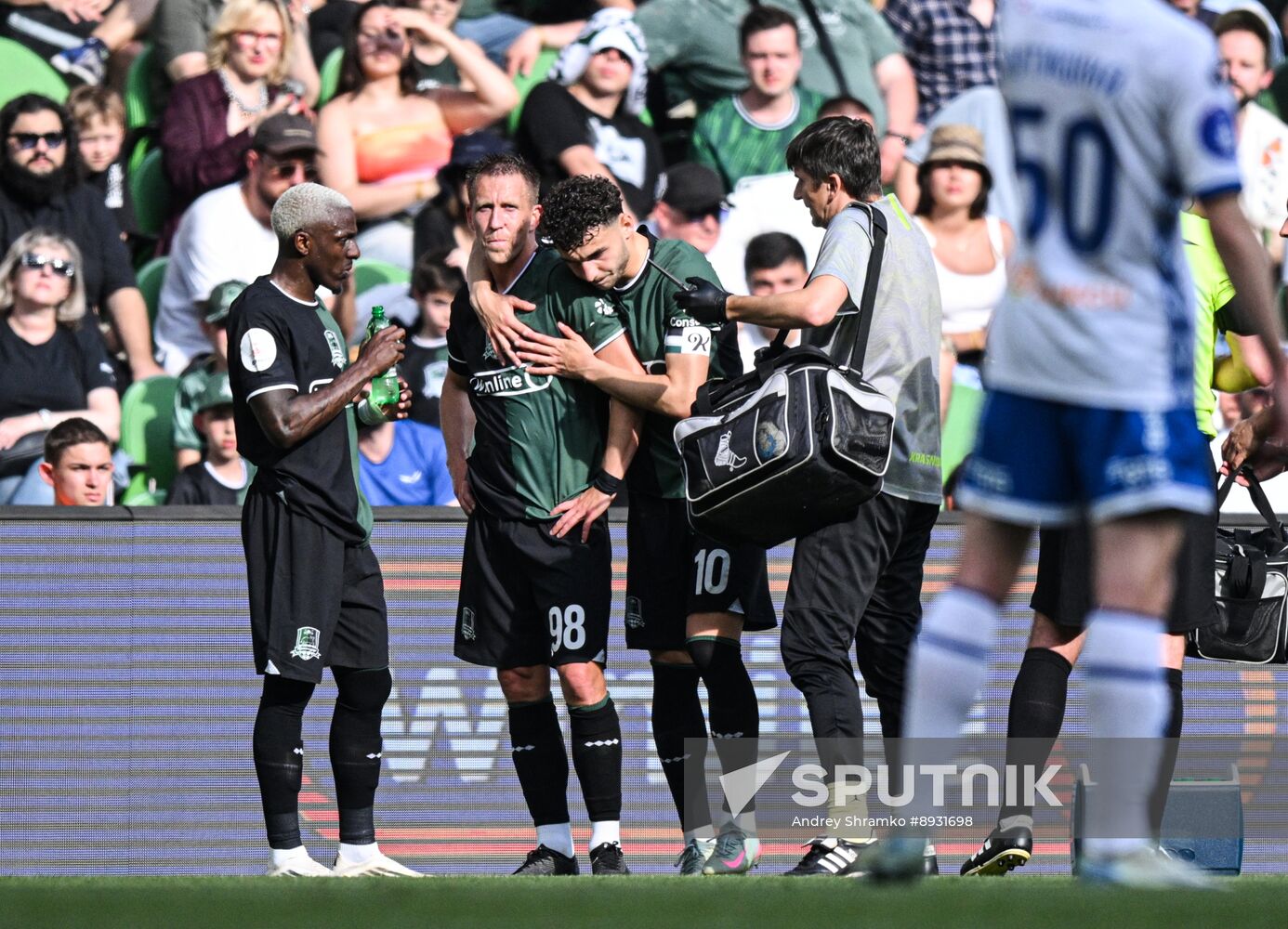 Russia Soccer Premier-League Krasnodar - Dynamo