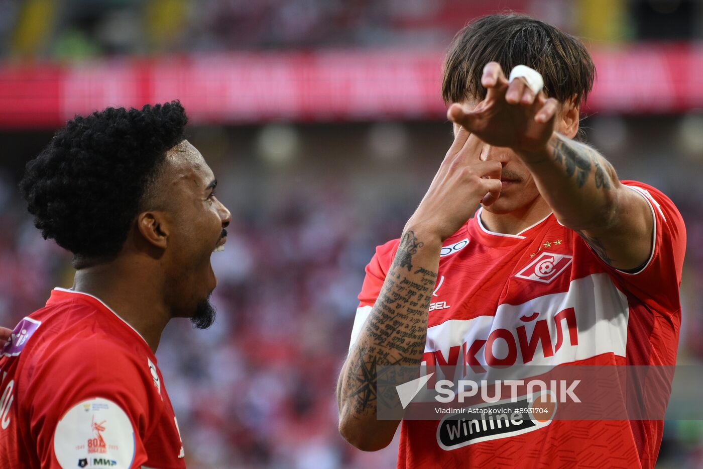 Russia Soccer Premier-League Spartak - Khimki