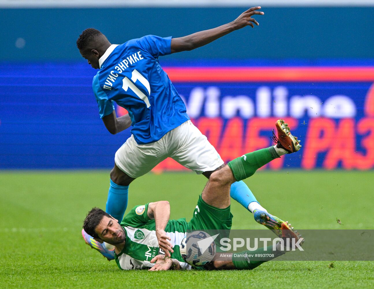 Russia Soccer Premier-League Zenit - Akhmat
