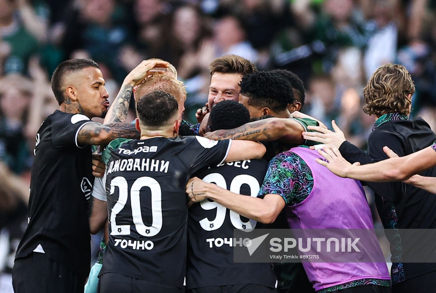 Russia Soccer Premier-League Krasnodar - Dynamo