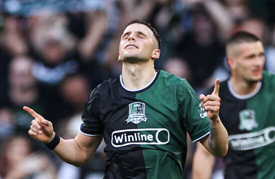 Russia Soccer Premier-League Krasnodar - Dynamo