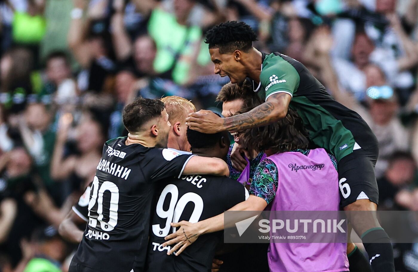 Russia Soccer Premier-League Krasnodar - Dynamo