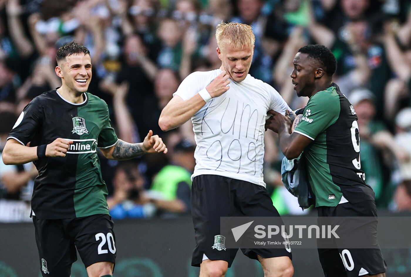 Russia Soccer Premier-League Krasnodar - Dynamo