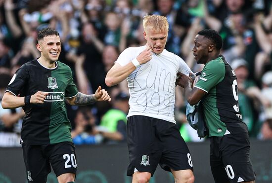 Russia Soccer Premier-League Krasnodar - Dynamo