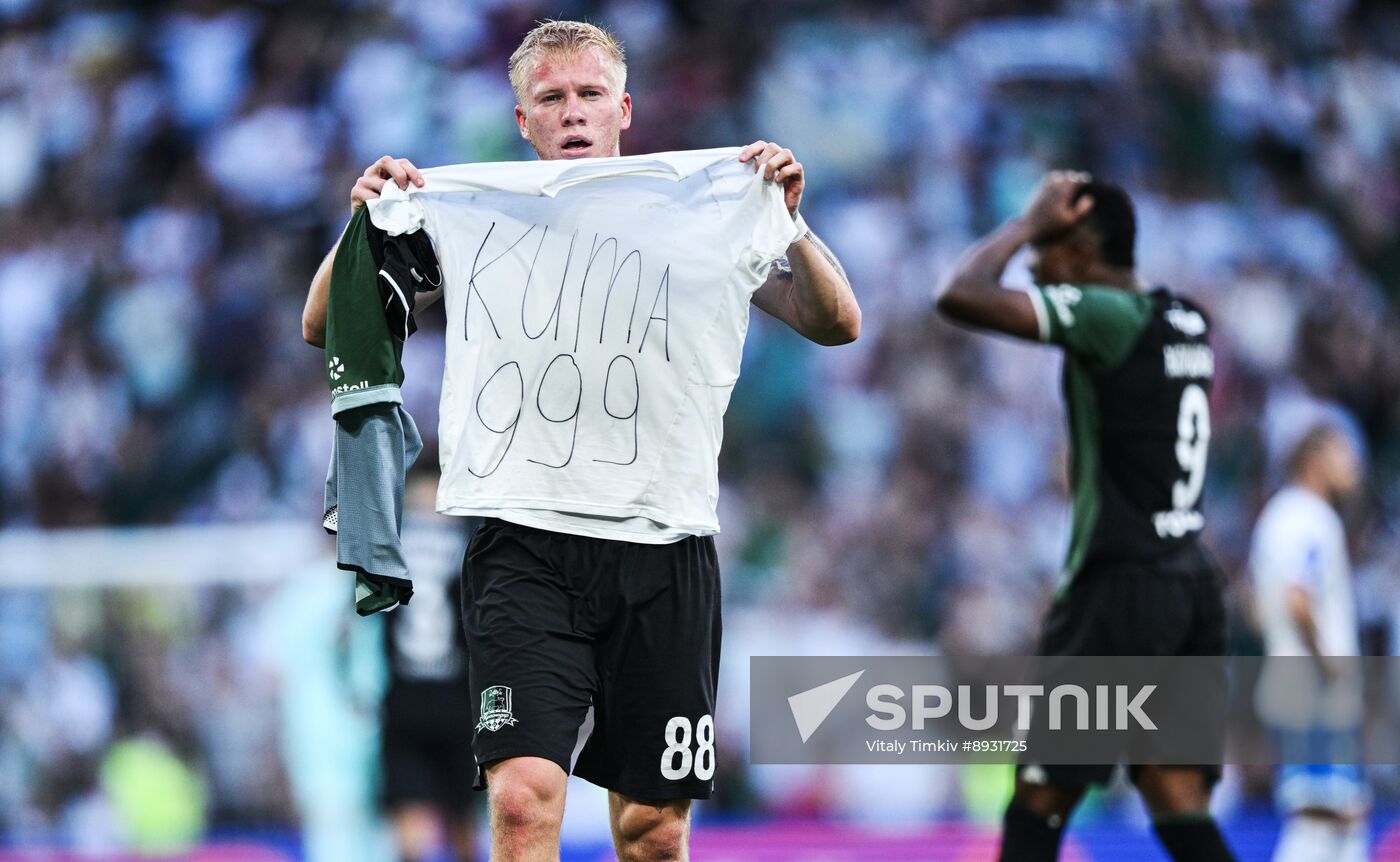 Russia Soccer Premier-League Krasnodar - Dynamo