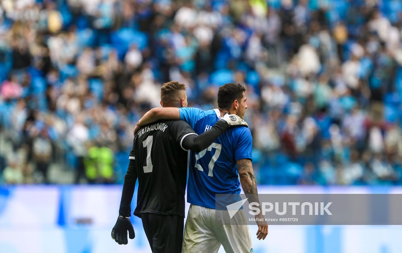 Russia Soccer Premier-League Zenit - Akhmat