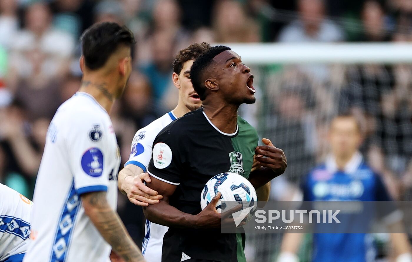 Russia Soccer Premier-League Krasnodar - Dynamo