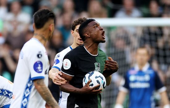 Russia Soccer Premier-League Krasnodar - Dynamo