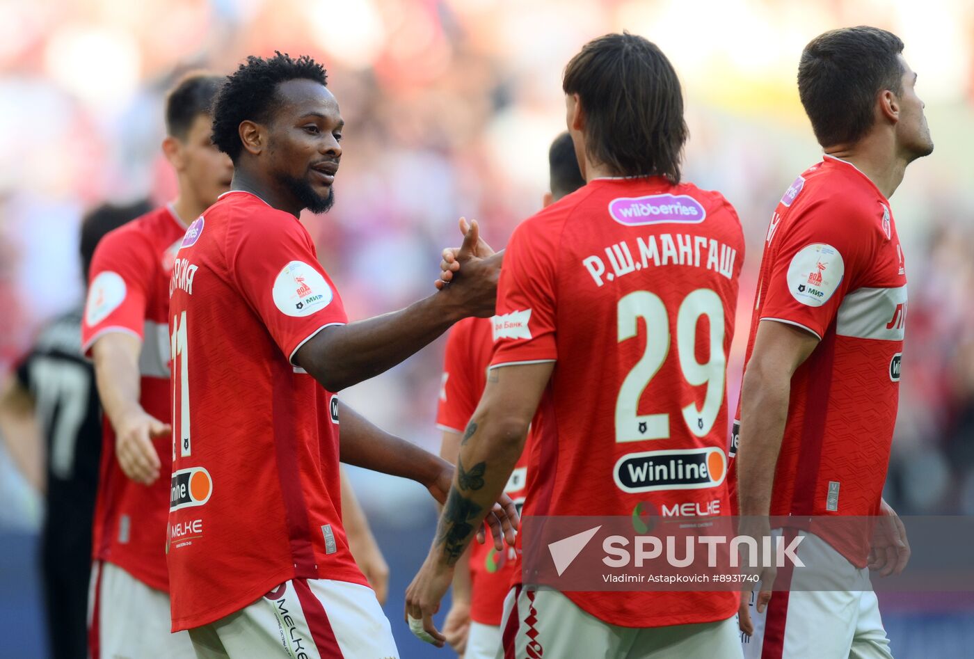 Russia Soccer Premier-League Spartak - Khimki