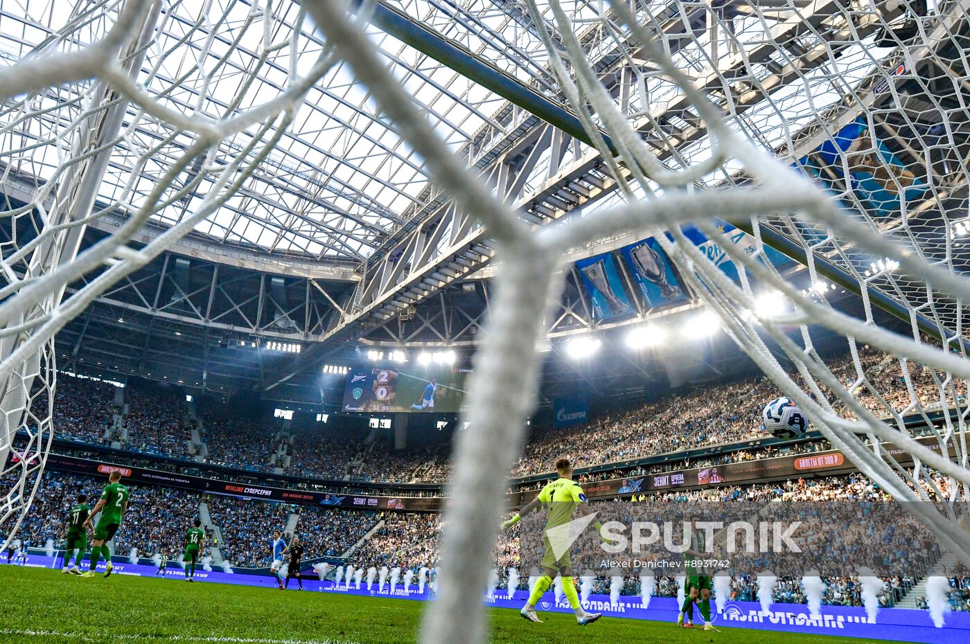 Russia Soccer Premier-League Zenit - Akhmat