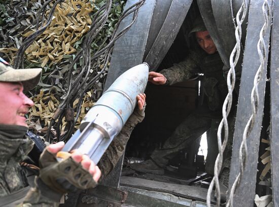 Russia Ukraine Military Operation Tank Unit