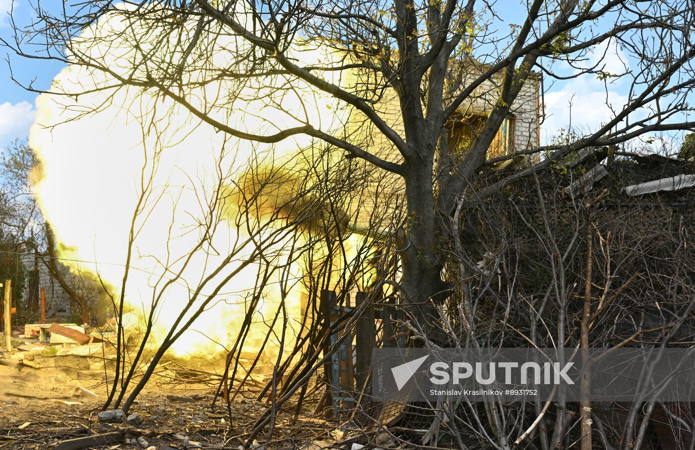 Russia Ukraine Military Operation Tank Unit