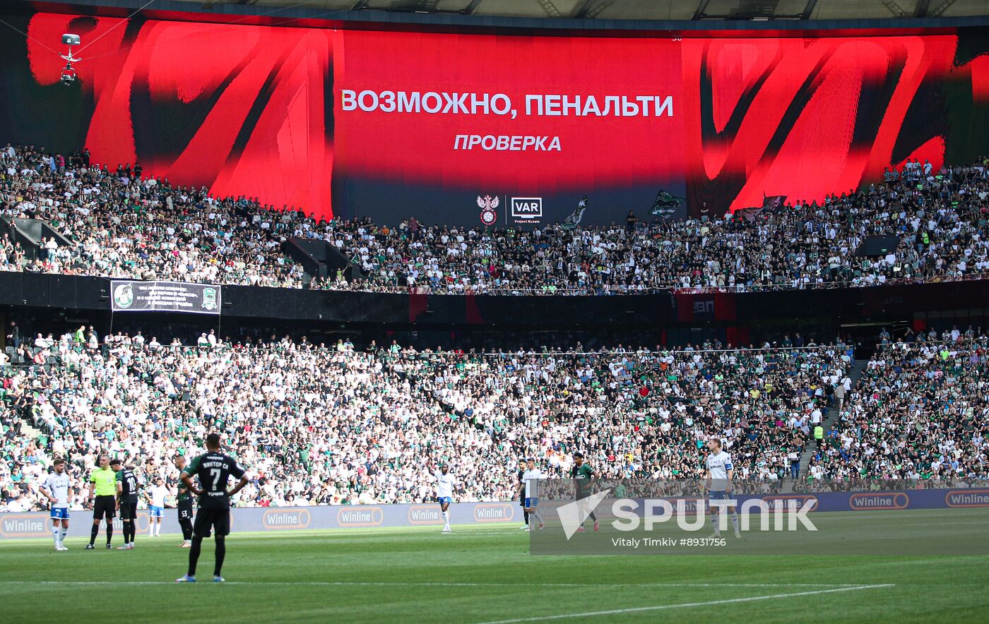 Russia Soccer Premier-League Krasnodar - Dynamo