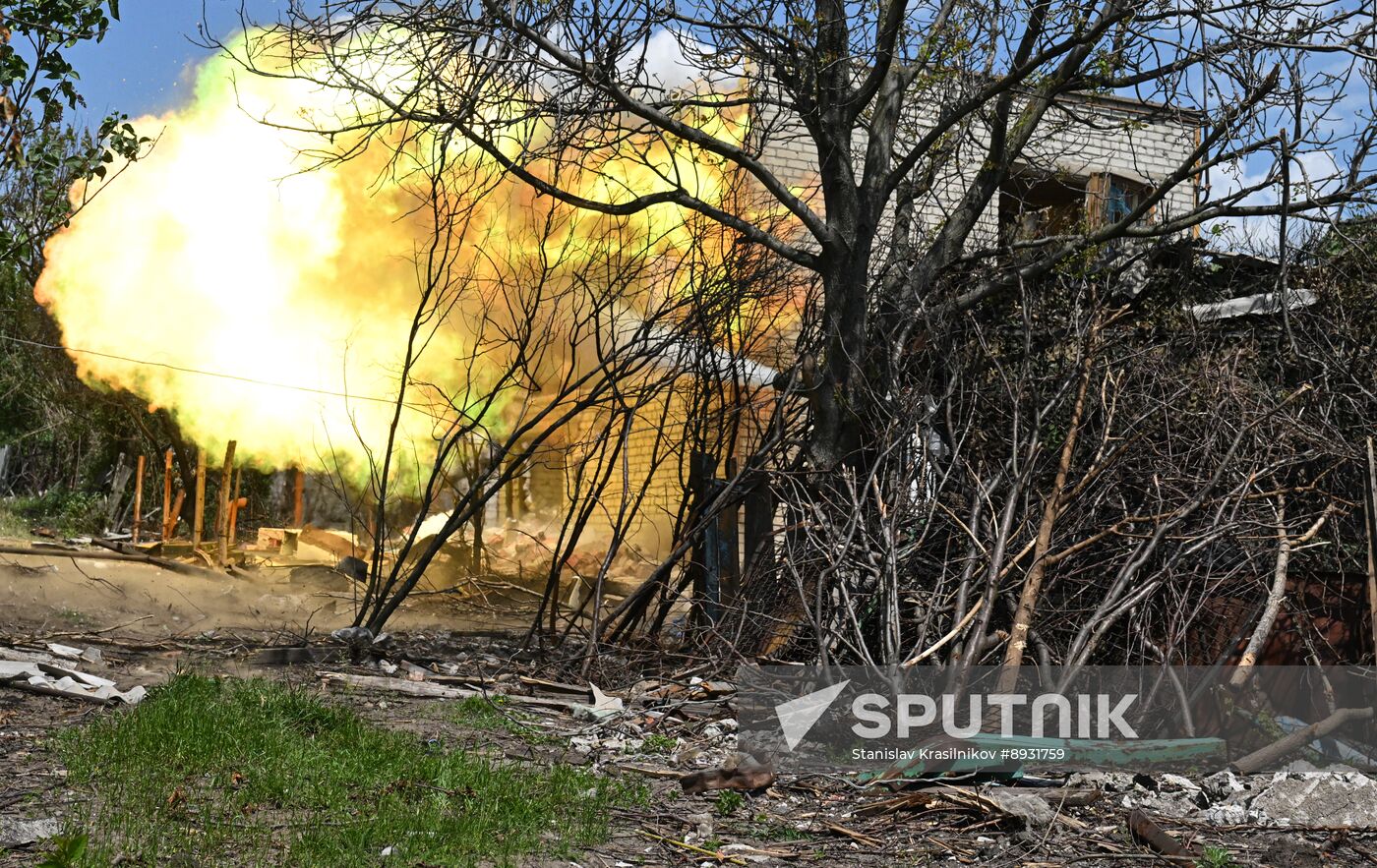 Russia Ukraine Military Operation Tank Unit