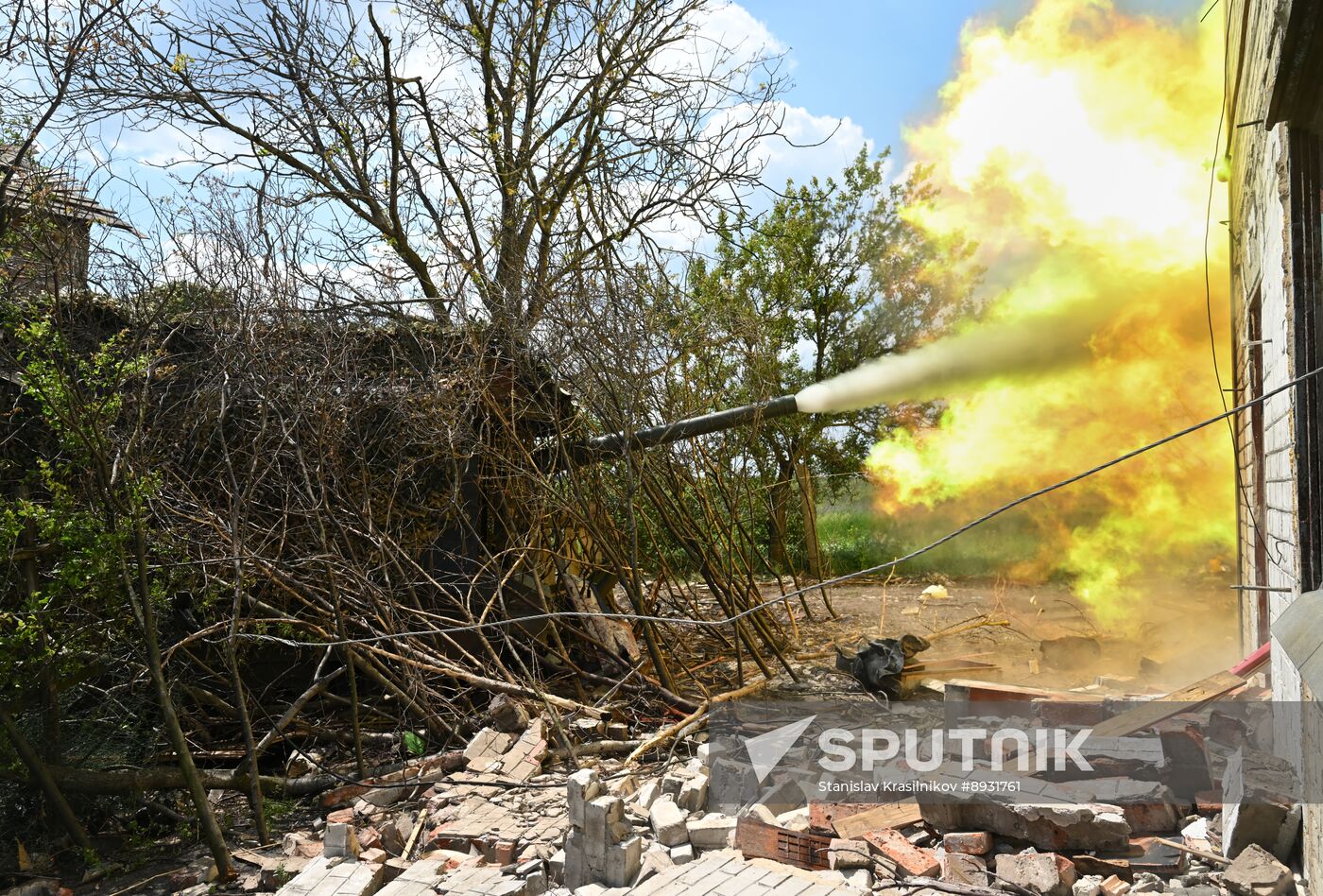 Russia Ukraine Military Operation Tank Unit