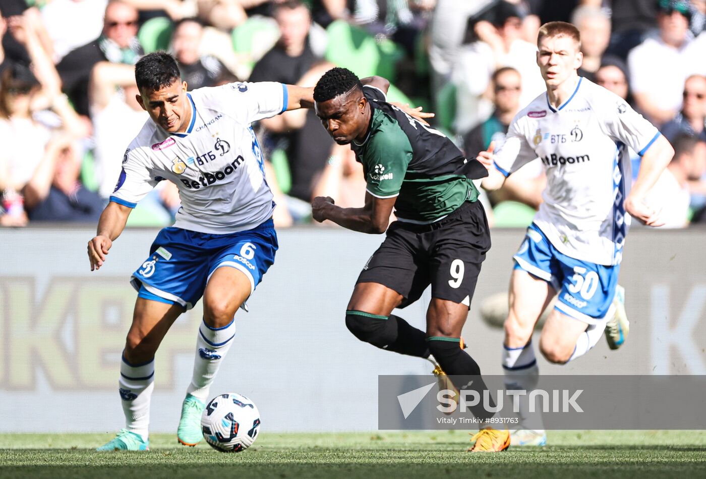 Russia Soccer Premier-League Krasnodar - Dynamo