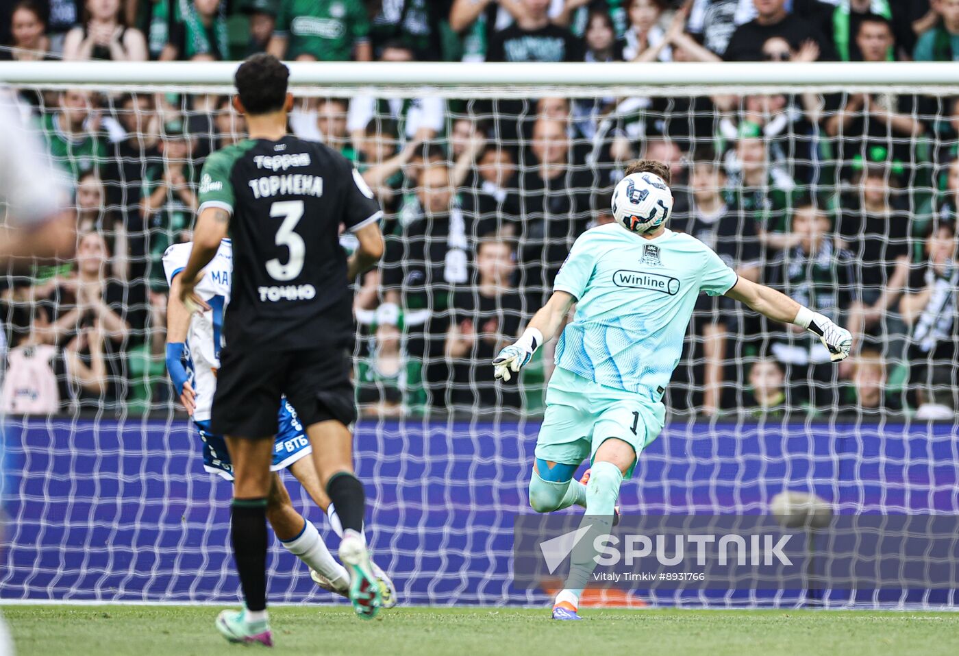 Russia Soccer Premier-League Krasnodar - Dynamo