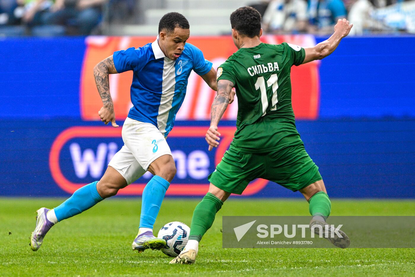 Russia Soccer Premier-League Zenit - Akhmat