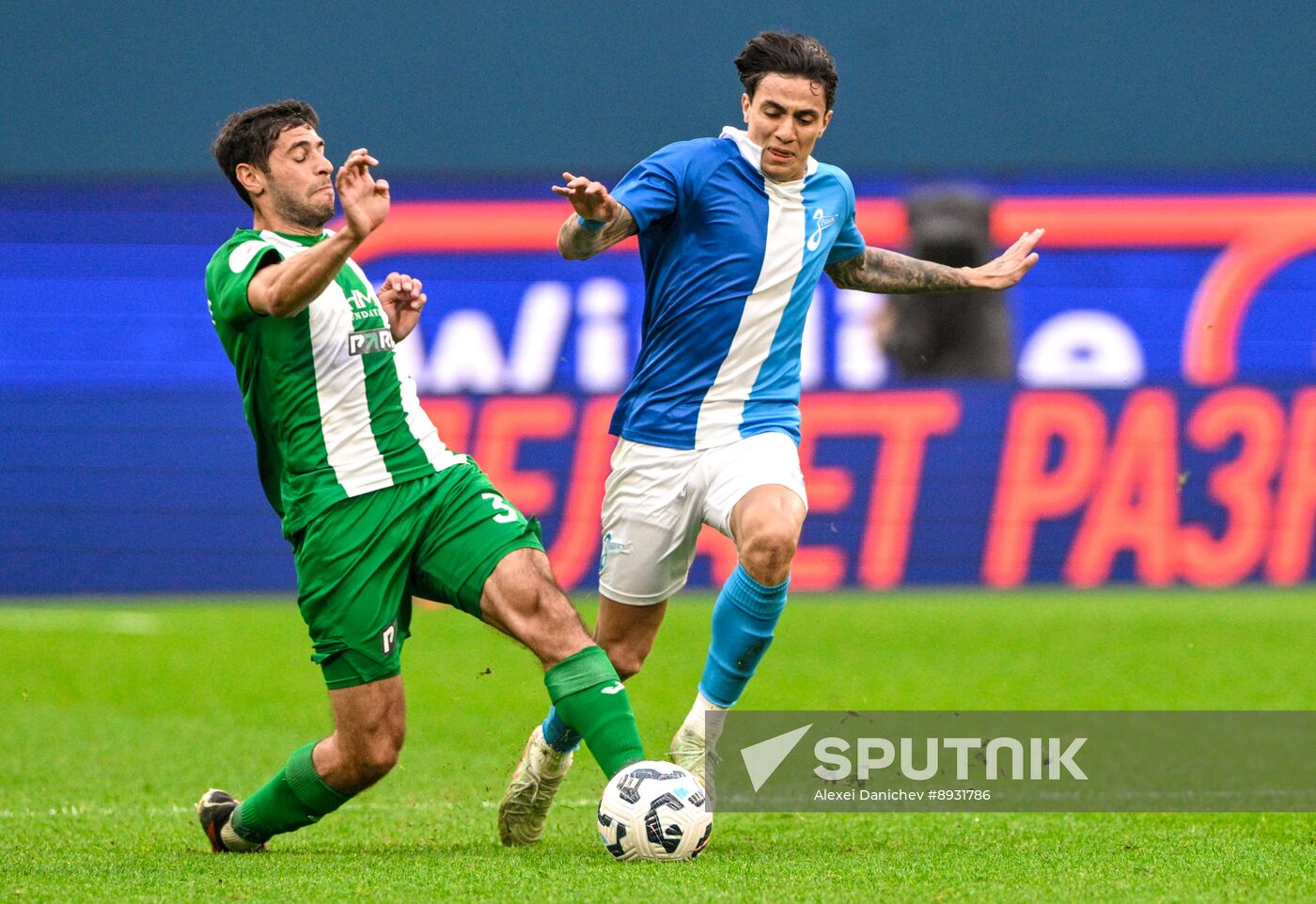 Russia Soccer Premier-League Zenit - Akhmat