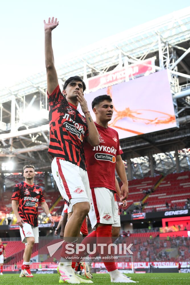 Russia Soccer Premier-League Spartak - Khimki