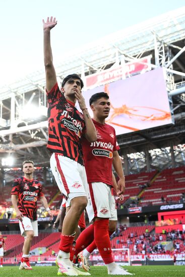 Russia Soccer Premier-League Spartak - Khimki