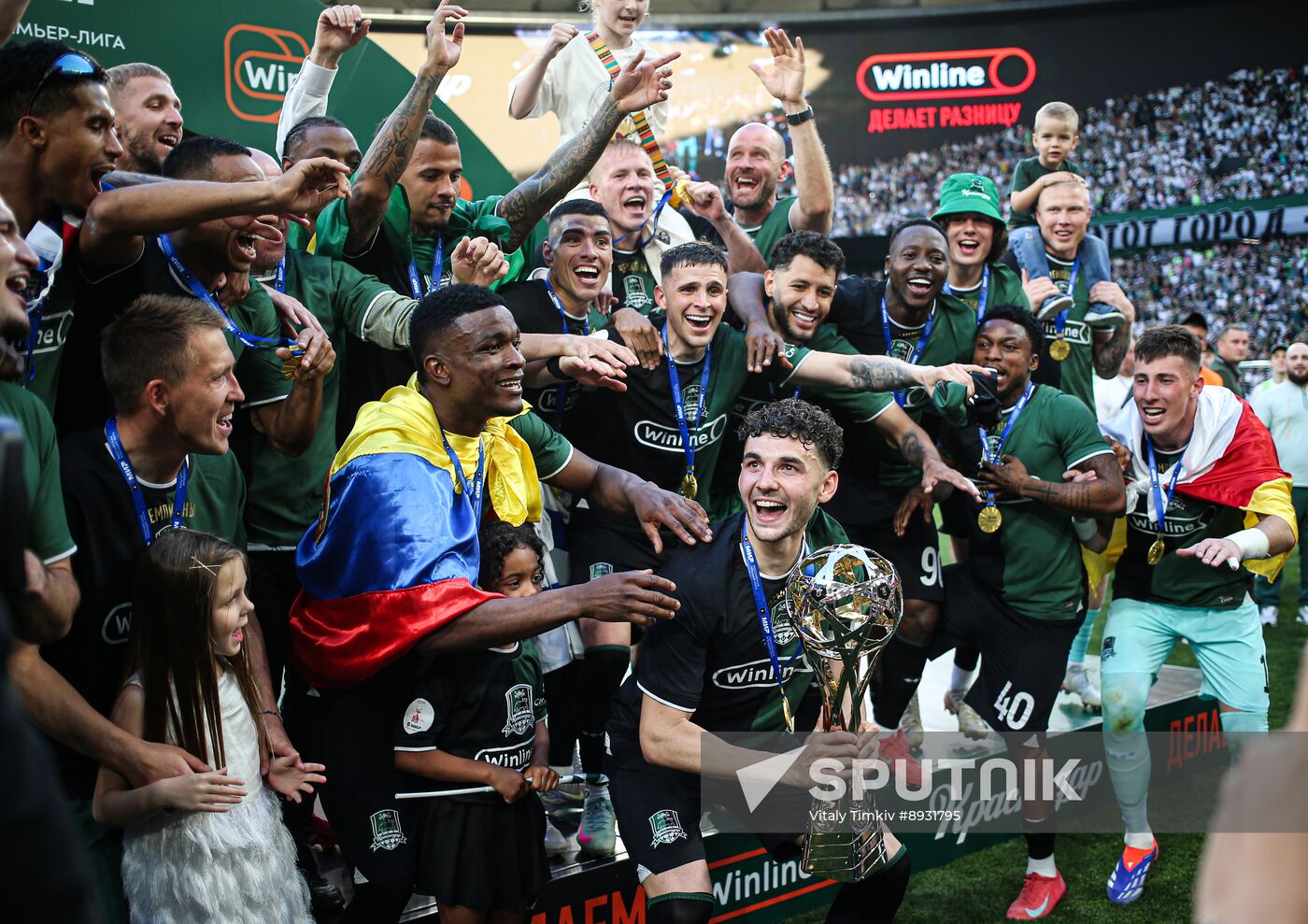 Russia Soccer Premier-League Krasnodar - Dynamo