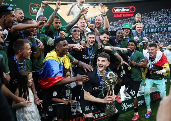 Russia Soccer Premier-League Krasnodar - Dynamo