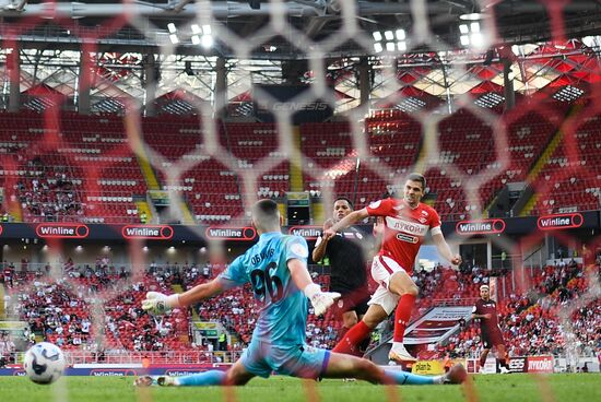 Russia Soccer Premier-League Spartak - Khimki
