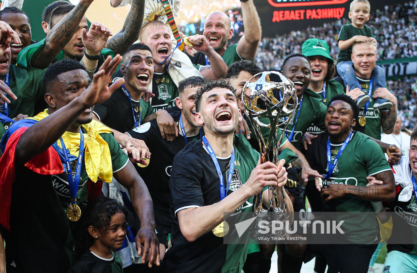 Russia Soccer Premier-League Krasnodar - Dynamo