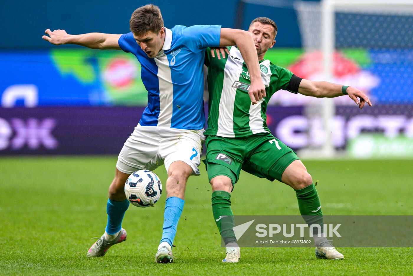 Russia Soccer Premier-League Zenit - Akhmat