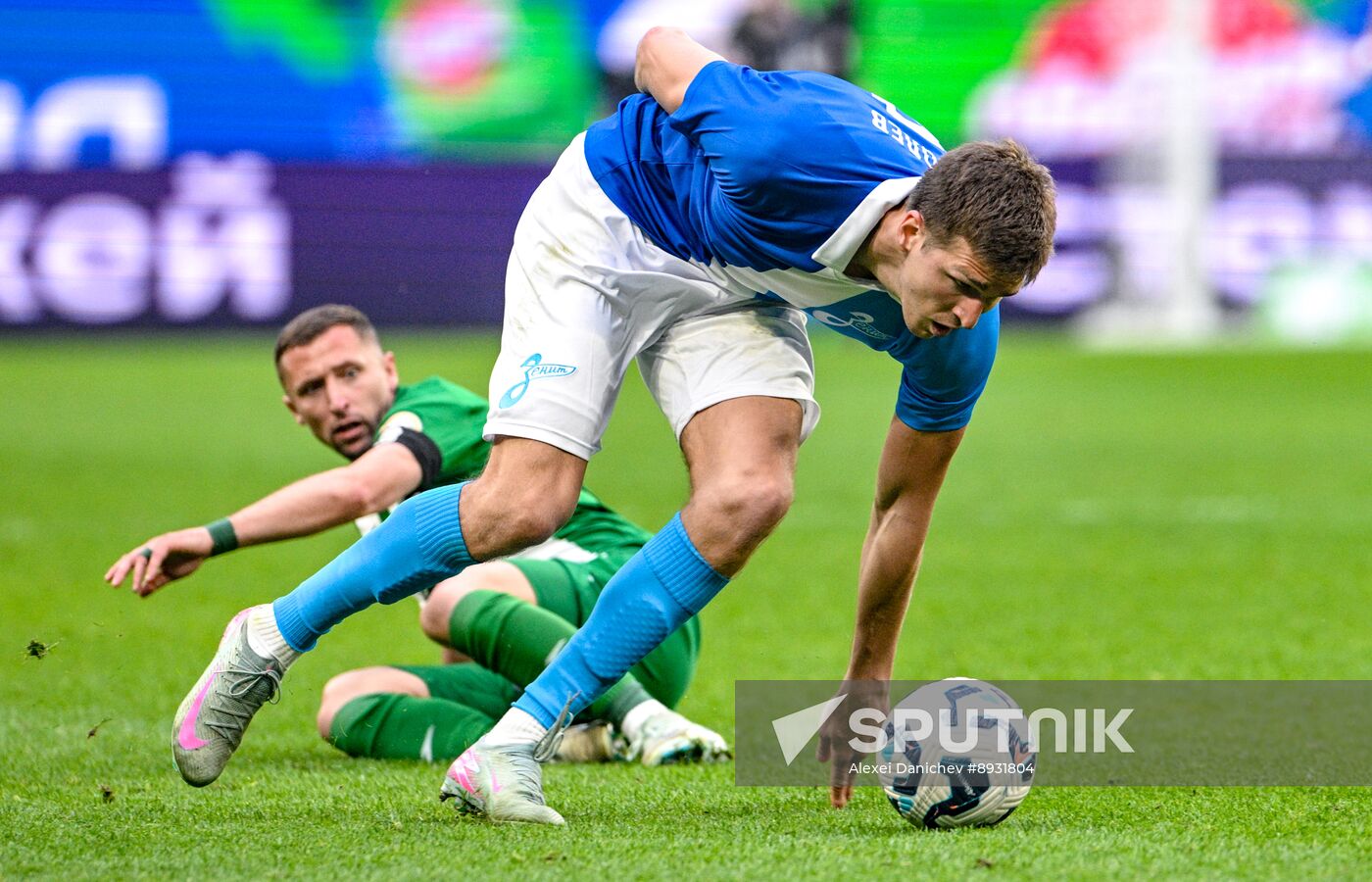 Russia Soccer Premier-League Zenit - Akhmat