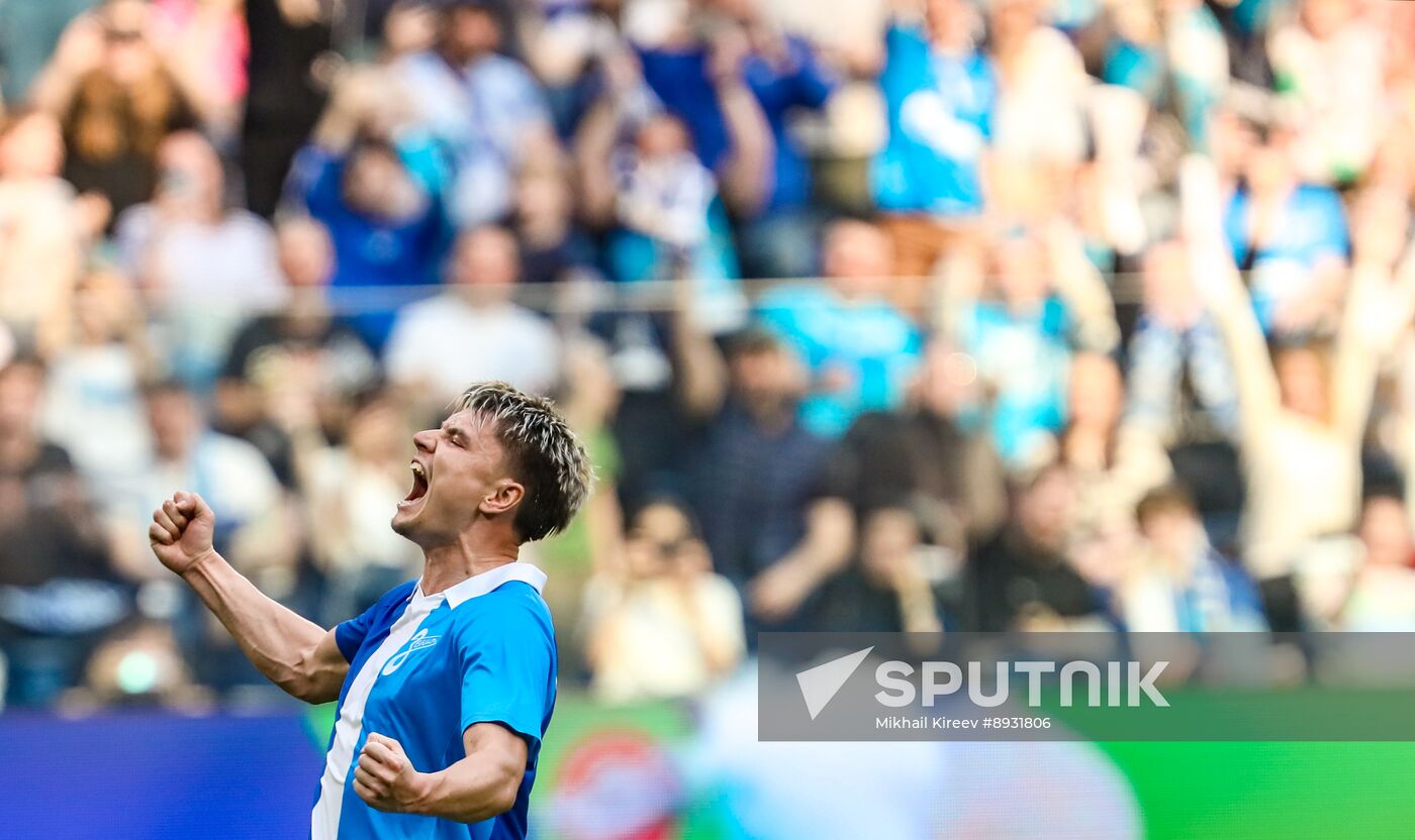 Russia Soccer Premier-League Zenit - Akhmat