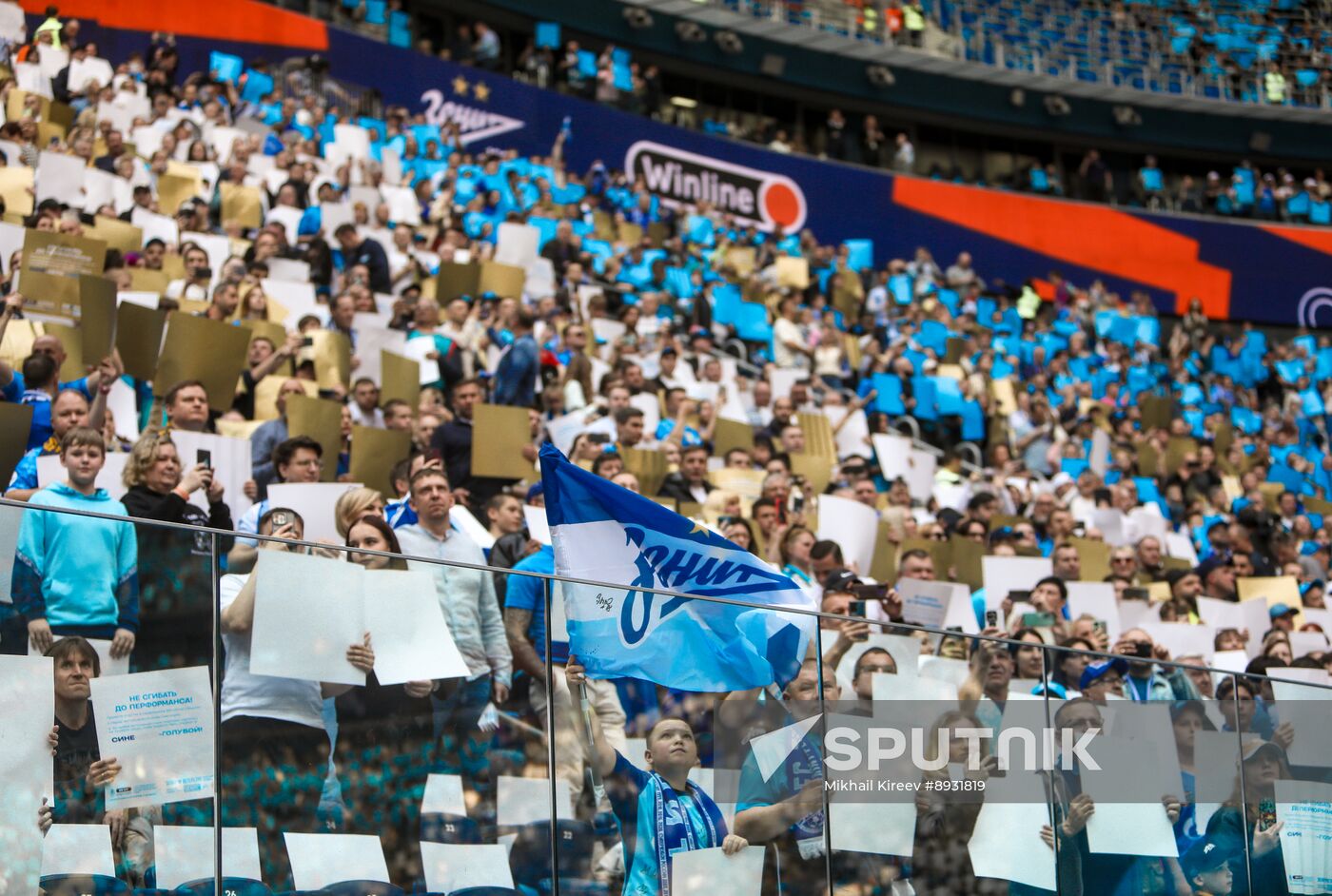 Russia Soccer Premier-League Zenit - Akhmat