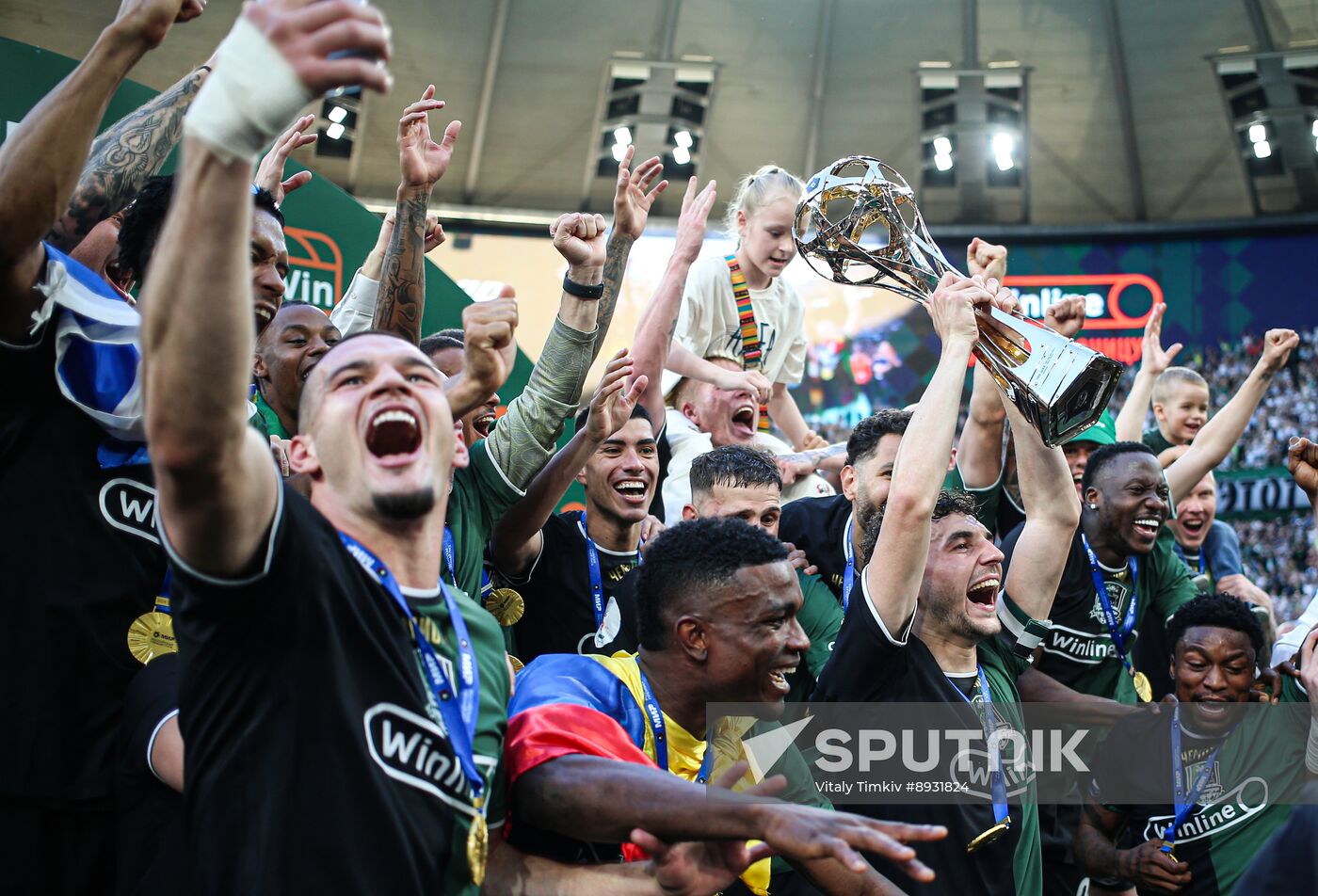 Russia Soccer Premier-League Krasnodar - Dynamo