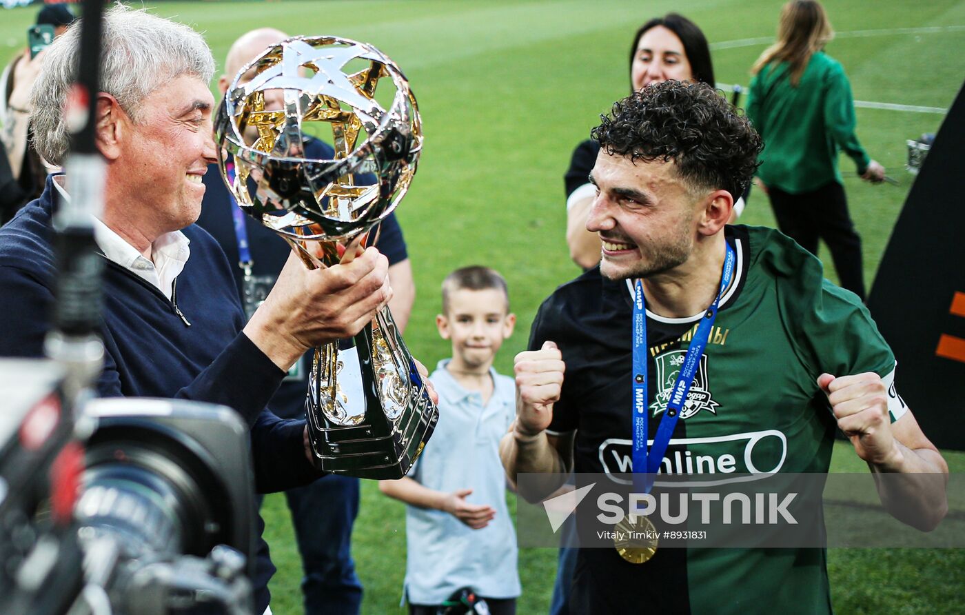Russia Soccer Premier-League Krasnodar - Dynamo